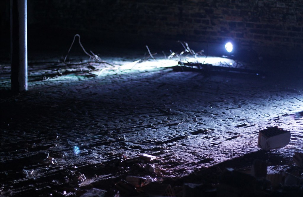 Lichtstimmung bei AT Knoblau in der Fireabend-Ruine Broitzemer Straße Brausnchweig