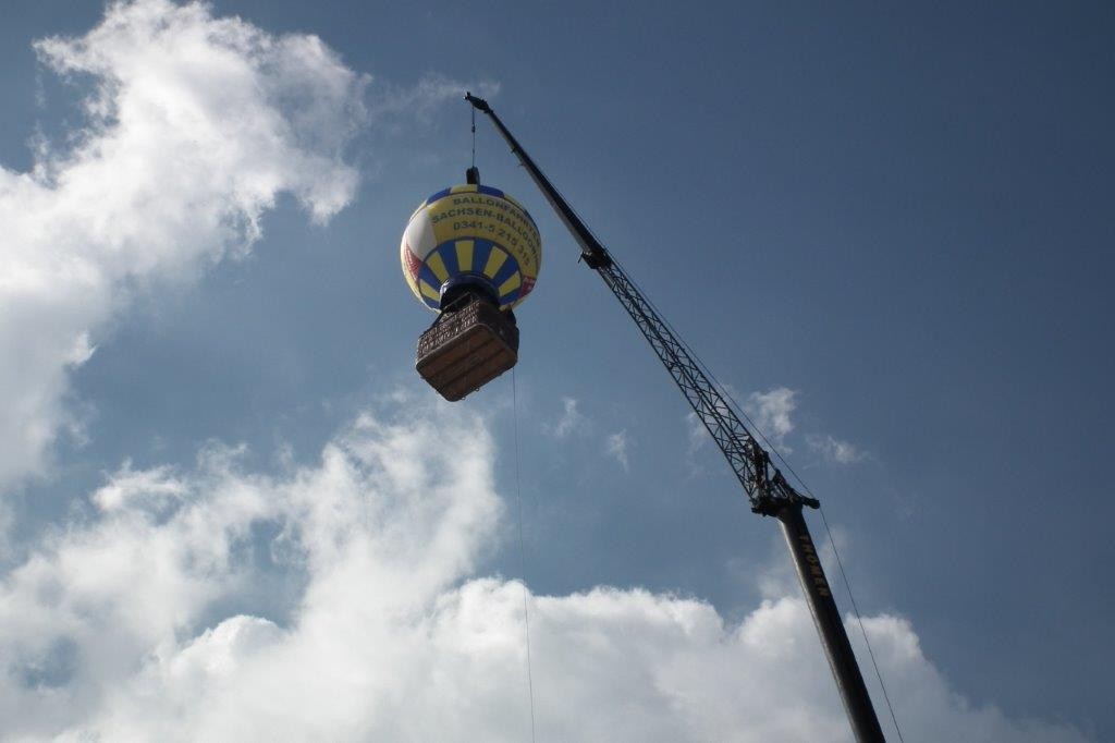 Ballon gelb-blau